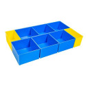 ProClick BC3 CT M 74 Tool box set Plastic Blue, Yellow