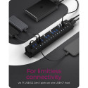 ICY BOX 17-Port Hub with USB 3.2 Gen 1 Type-A interface