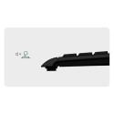 KeySonic KSK-3011ELC (DE) keyboard USB QWERTZ German Black