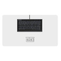KeySonic KSK-3011ELC (DE) keyboard USB QWERTZ German Black