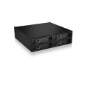 ICY BOX IB-2242U2K 13.3 cm (5.25&quot;) Storage drive tray Black