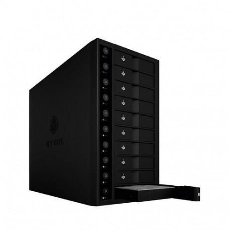 ICY BOX IB-3810-C31 HDD enclosure Black 3.5"