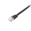 Equip Cat.6A U/FTP Flat Patch Cable, 10.0m, black