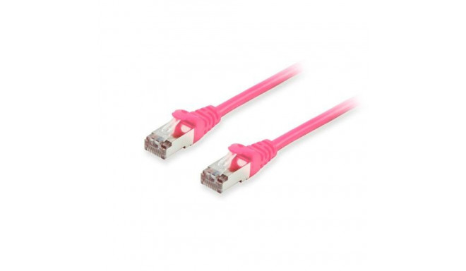 Equip Cat.6A S/FTP Patch Cable, Pink, 2.0m