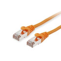 Equip Cat.6A S/FTP Patch Cable, 15m, Orange
