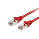 Equip Cat.6A S/FTP Patch Cable, 15m, Red