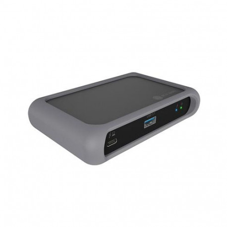 ICY BOX IB-HUB801-TB4 Thunderbolt 4 40000 Mbit/s Anthracite, Black