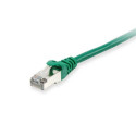 Equip Cat.6A S/FTP Patch Cable, Green, 1.5m