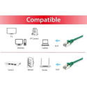 Equip Cat.6A S/FTP Patch Cable, 20m, Green
