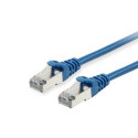 Equip Cat.6A S/FTP Patch Cable, Blue, 1.5m