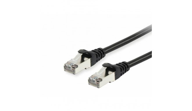 Equip Cat.6A S/FTP Patch Cable, Black, 1.5m