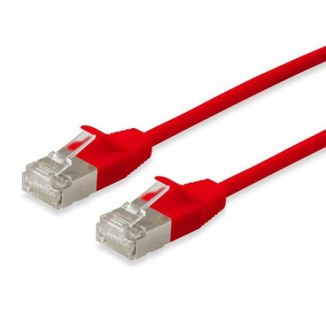 Equip Cat.6A F/FTP Slim Patch Cable, 7.5m, Red