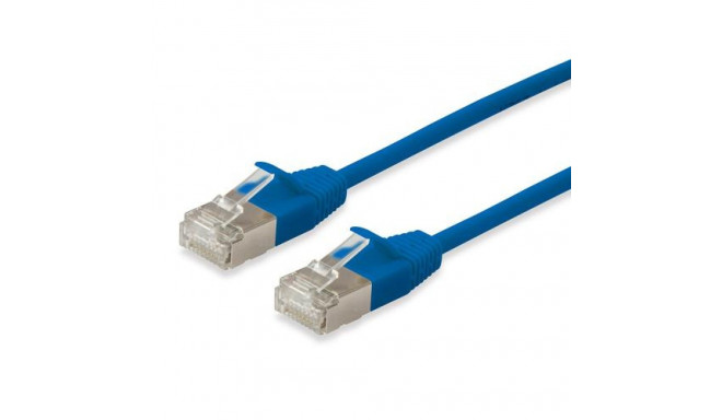 Equip Cat.6A F/FTP Slim Patch Cable, 3m, Blue