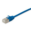 Equip Cat.6A F/FTP Slim Patch Cable, 3m, Blue