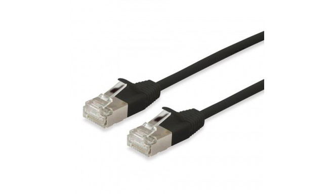 Equip Cat.6A F/FTP Slim Patch Cable, 7.5m, Black