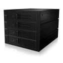 ICY BOX IB-564SAS-12G disk array Black