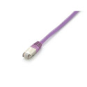 Equip Cat.6A Platinum S/FTP Patch Cable, 15m, Purple