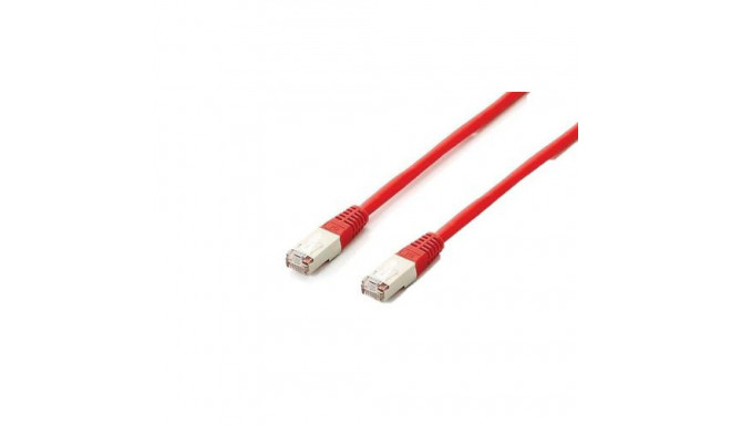 Equip Cat.6A Platinum S/FTP Patch Cable, 0.5m, Red