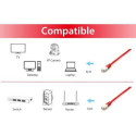 Equip Cat.6A Platinum S/FTP Patch Cable, 2.0m, Red