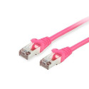 Equip Cat.6 S/FTP Patch Cable, 15m, Pink