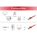 Equip Cat.6 S/FTP Patch Cable, 15m, Red