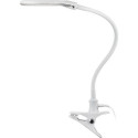 Goobay LED Magnifying Lamp with Base and Clamp, 6 W, white