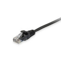 Equip Cat.6A U/UTP Patch Cable, 2m, Black