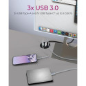 ICY BOX IB-HUB1404A socket-outlet Black