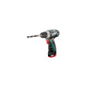 Metabo POWERMAXX BS BASIC 1400 RPM Keyless 800 g Black, Red
