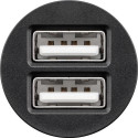 Goobay Dual-USB Car Charger 15.5 W