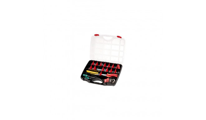 Parat 5854000391 small parts/tool box Polypropylene Black, Red, Transparent