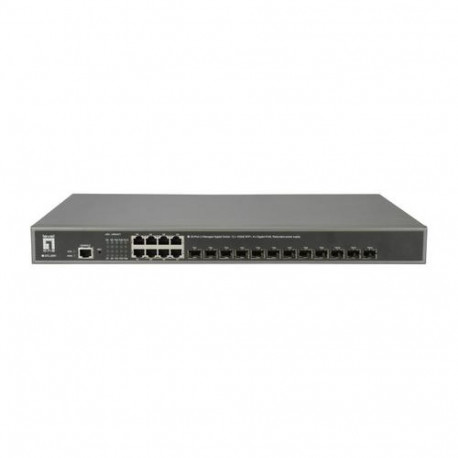 LevelOne GTL-2091 Managed L3 Gigabit Ethernet (10/100/1000) Grey