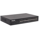 Intellinet 24-Port Gigabit Ethernet Switch, 24 x 10/100/1000 Mbit/s RJ45-Ports, IEEE 802.3az (Energy