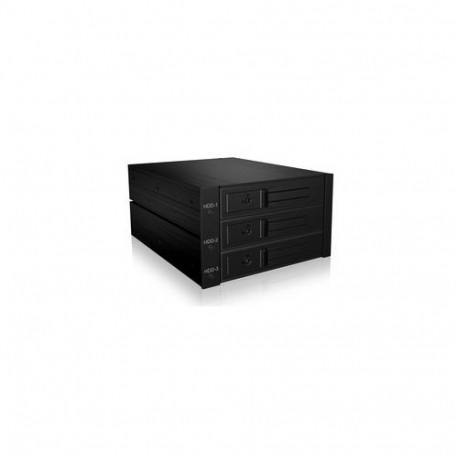 ICY BOX IB-563SSK 2x 5.25" Storage drive tray Black