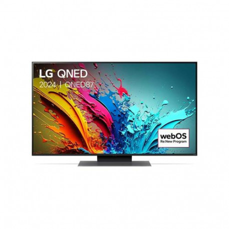 LG 55QNED87T3B TV 139.7 cm (55") 4K Ultra HD Smart TV Wi-Fi Grey
