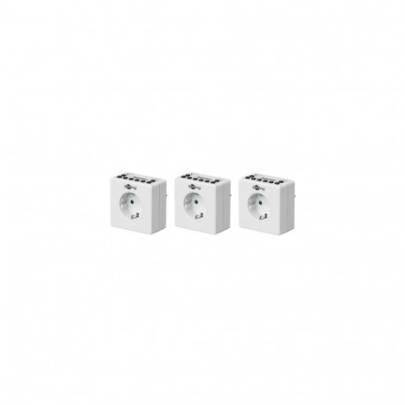 Goobay 55542 smart plug 3600 W White