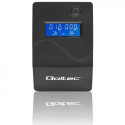 Qoltec Monolith uninterruptible power supply (UPS) Double-conversion (Online) 0.45 kVA 240 W 2 AC ou