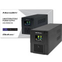 Qoltec 53770 uninterruptible power supply (UPS) Line-Interactive 1.5 kVA 900 W 2 AC outlet(s)