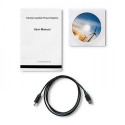 Qoltec 53043 uninterruptible power supply (UPS) Double-conversion (Online) 3 kVA 2400 W 2 AC outlet(