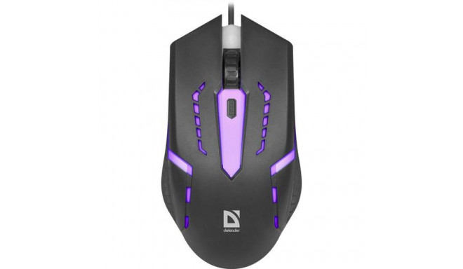 Defender FLASH MB-600L mouse Gaming Ambidextrous USB Type-A Optical 1200 DPI