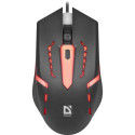 Defender FLASH MB-600L mouse Gaming Ambidextrous USB Type-A Optical 1200 DPI