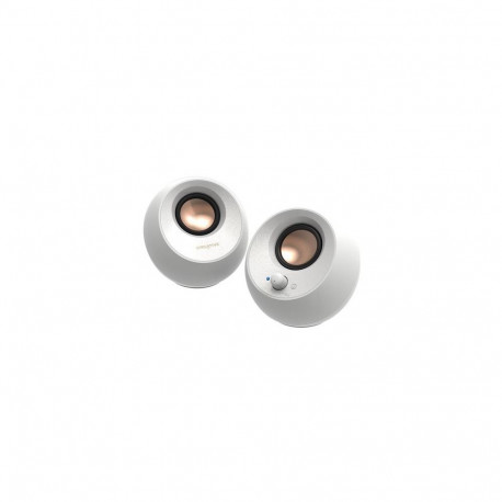 Creative Labs Pebble V3 White Wired & Wireless 10 W