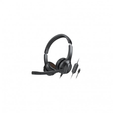 Creative Labs Chat USB Headset Wired Head-band Office/Call center USB Type-C Black