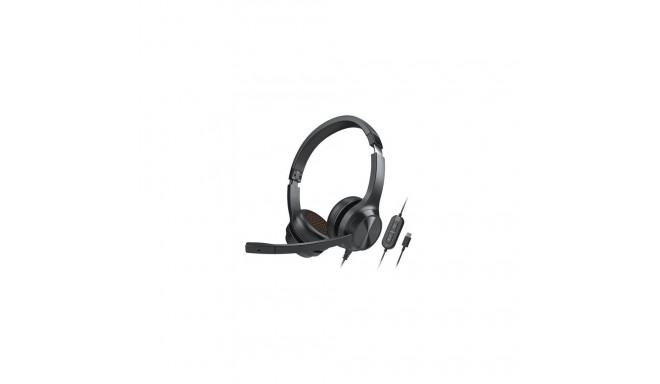 Creative Labs Chat USB Headset Wired Head-band Office/Call center USB Type-C Black