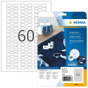HERMA Jewellery labels A4 49x10 mm white paper matt opaque 1500 pcs. HERMA Jewellery labels A4 49x10 mm white paper matt opaque 1500 pcs.