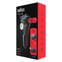 Braun Series 5 51-R1200S men&#039;s shaver Foil shaver Trimmer Black, Red