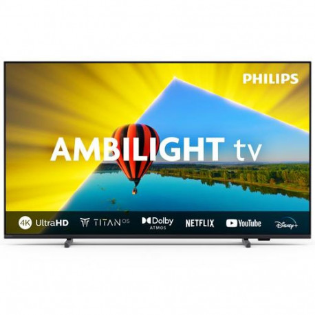 Philips 50PUS8079/12 TV 127 cm (50") 4K Ultra HD Smart TV Wi-Fi Black 350 cd/m²