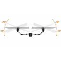 Durable 509523 monitor mount / stand 68.6 cm (27&quot;) Silver Wall