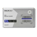 Qoltec 50863 barcode reader Handheld bar code reader 1D/2D LED Black