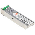 Intellinet Transceiver Module Optical, Gigabit Fiber WDM Bi-Directional SFP, 1000Base-Lx (LC) Single